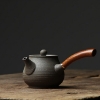 wooden teapot